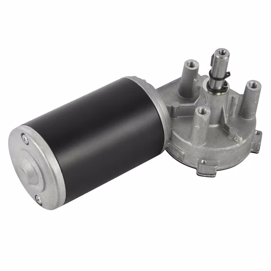 Moteur à vis sans fin micro CC à boîte de vitesses en plastique à faible bruit de 49 mm